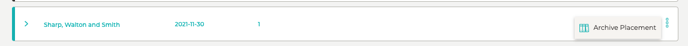 Archive Drop Down